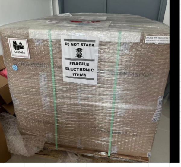 托盘货物不可堆叠
