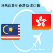 马来西亚到香港快递运输服务