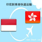 印度尼西亚到香港快递运输服务